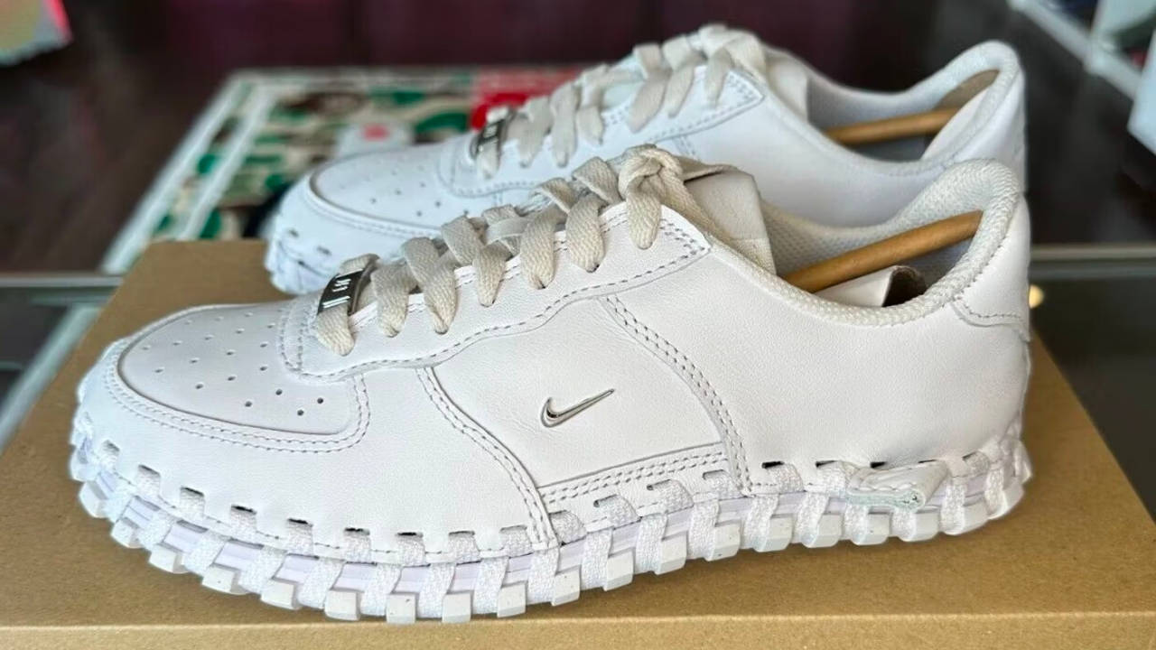 The Jacquemus x Nike J Force 1 Appears With a Woven Sole Unit
