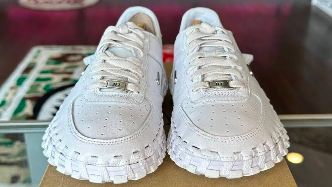 The Jacquemus x Nike J Force 1 Appears With a Woven Sole Unit