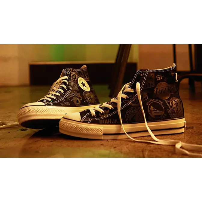 Converse All Star Hi canvas sneakers in black M3310C Мужские куртки All Converse Black Front