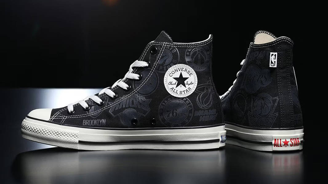 NBA Rakuten x Converse Chuck Taylor High Black Side