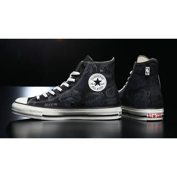 Converse All Star Hi canvas sneakers in black M3310C Мужские куртки All Converse Black Side