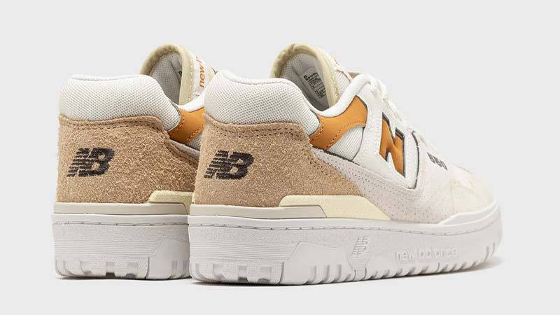 New Balance 550 Sea Salt Orange Back