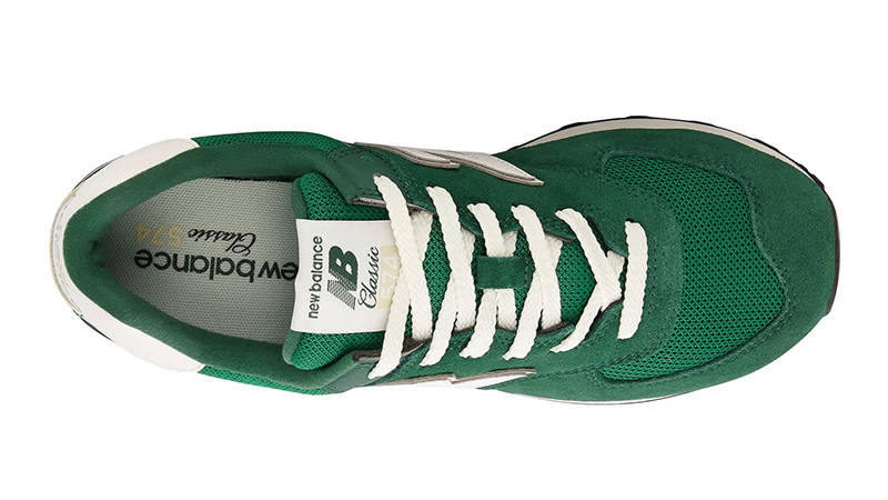 New Balance 574 Green Cream White U574MU2 Top
