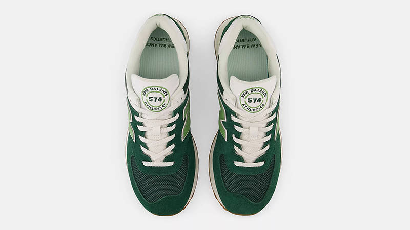 New Balance 574 Green White U574NG2 Top