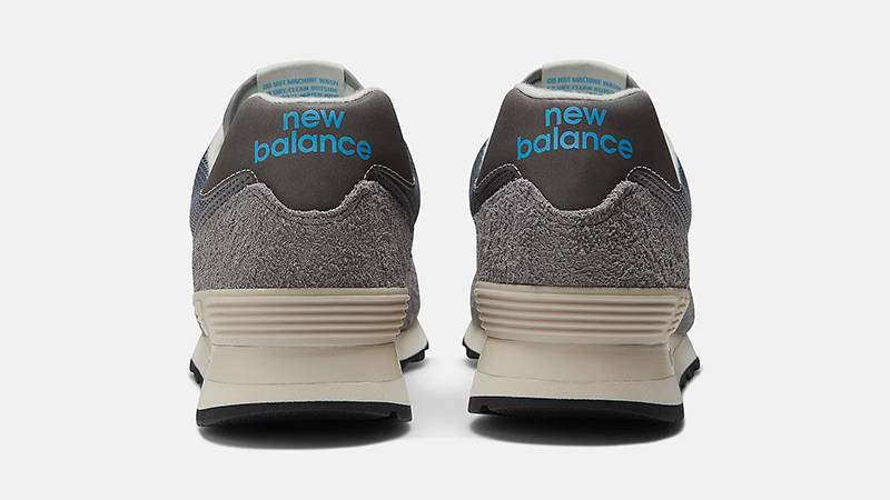 New Balance 574 Premium Grey White U574WR2 Back