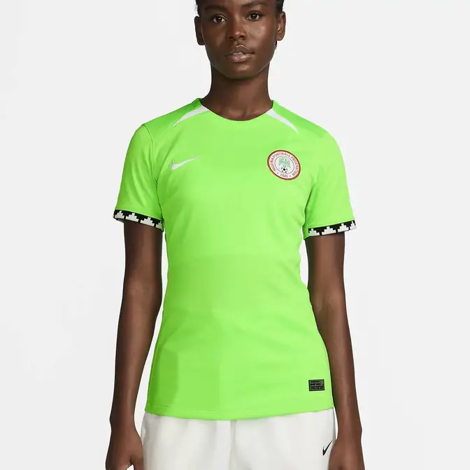 Nike Nigeria 2023 Stadium Home Dri-FIT Football Shirt | Where To Buy ...