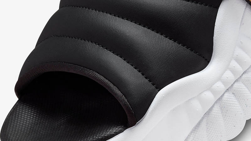 Nike Air Adjust Force Sandal Black Gold DV2136-001 Detail