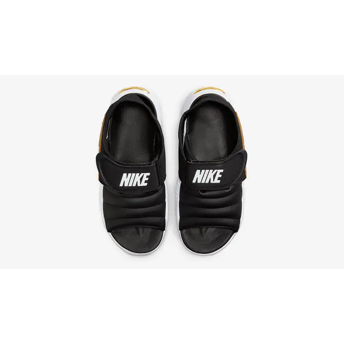 Nike Air Adjust Force Sandal Black Gold | Where To Buy | DV2136-001 ...