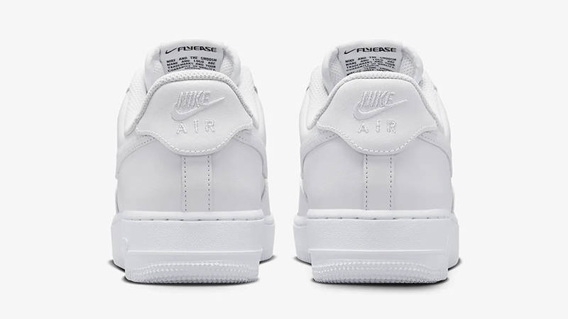 Nike Air Force 1 Low FlyEase Triple White DX5883-100 Back
