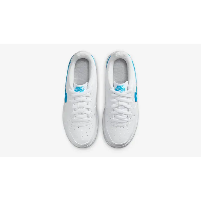 Nike Air Force 1 Low GS White Aqua | Where To Buy | FN7793-100 | The ...