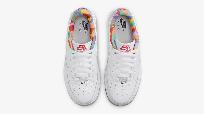 Nike Air Force 1 Low GS White Multi-Colour FN8912-111 Top