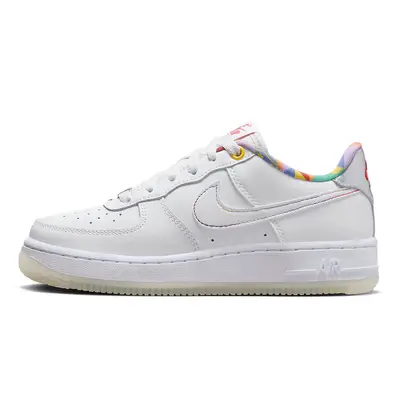 Nike Air Force 1 Low GS White Multi-Colour | Where To Buy | FN8912-111 ...