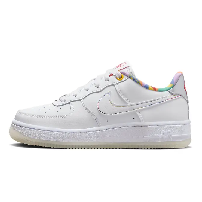 Multi coloured air outlet force 1