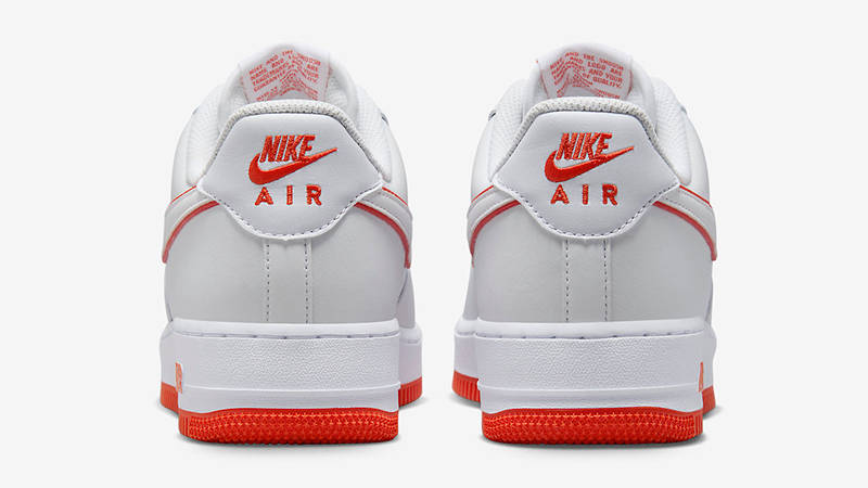Nike Air Force 1 Low Outline White Picante Red DV0788-102 Back