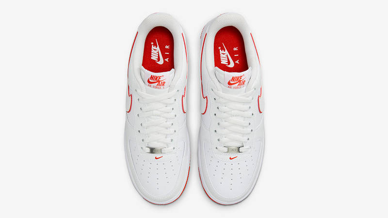 Nike Air Force 1 Low Outline White Picante Red | Where To Buy