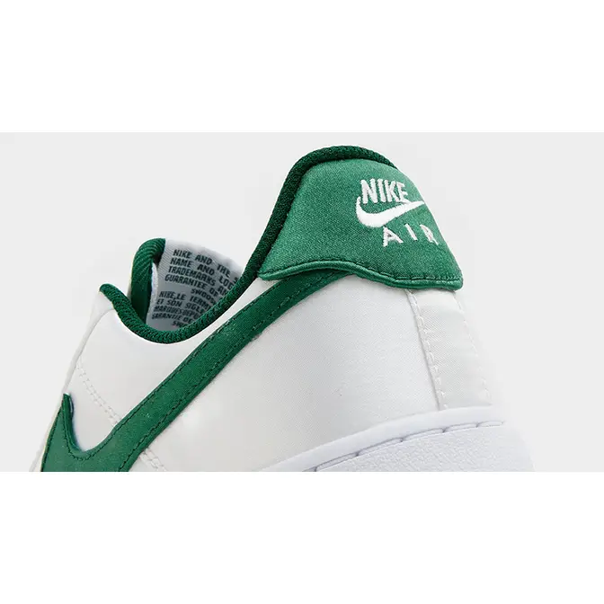 Nike Air Force 1 Low Satin White/Green DX6541-101 Release