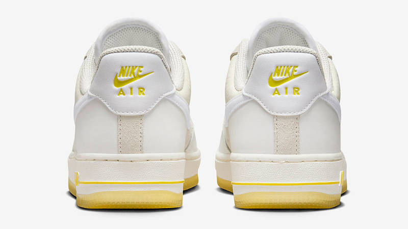 Nike Air Force 1 Low White Opti Yellow FQ0709-100 Back