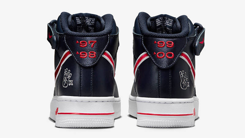 Nike Air Force 1 Mid Houston Comets FJ0728-400 Back