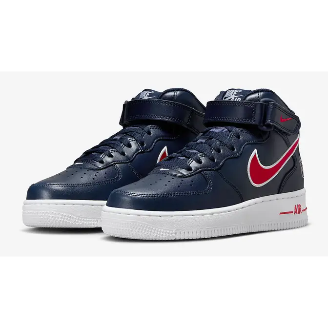 Nike Air Force 1 Mid Houston Comets | Where To Buy | FJ0728-400 | The ...