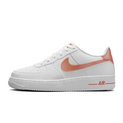 Nike Air Force 1 Low GS Next Nature White Safety Orange | Where To 