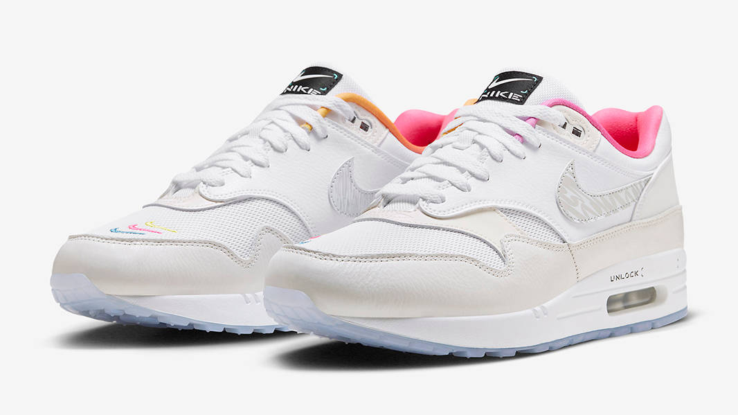 Nike Air Max 1 Unlock Your Space White FN0608-101 Side