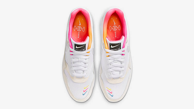 Nike Air Max 1 Unlock Your Space White FN0608-101 Top