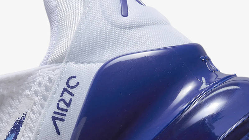 Nike Air Max 270 White Royal Blue FJ4230-100 Detail 2