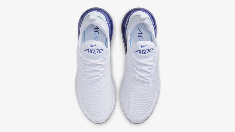Nike Air Max 270 White Royal Blue FJ4230-100 Top