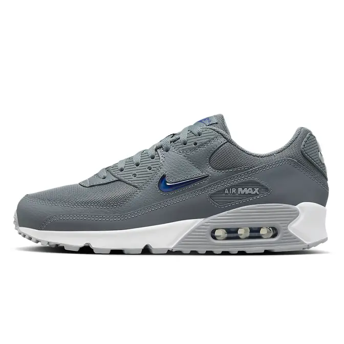 Nike Air Max 90 Jewel Grey Royal Blue | Where To Buy | FN8005-001 | The ...