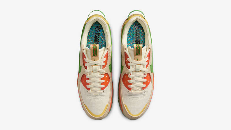 Nike Air Max 90 Terrascape Orange Green DV7413-100 Top