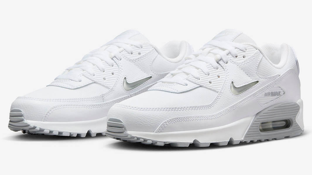 Nike Air Max 90 White Jewel FN8005-100 Side