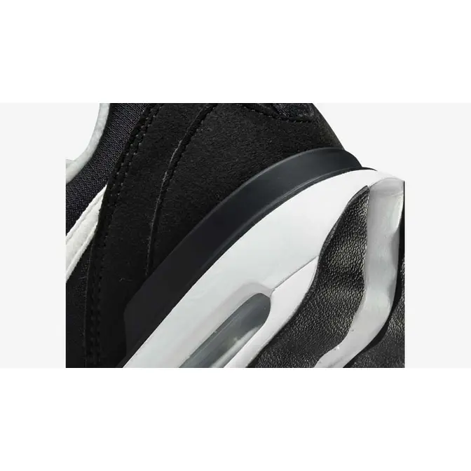 Nike Air Max Dawn GS Black White Closeup