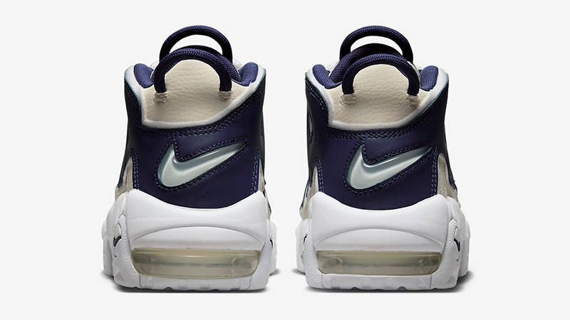 Nike Air More Uptempo Coconut Milk Navy FQ2762-100 Back