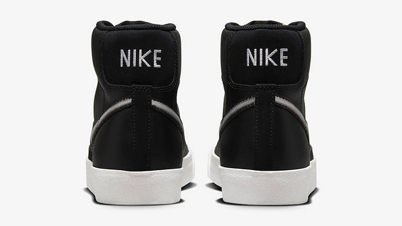 Nike Blazer Mid ’77 Airbrushed Black White FD6924-001 Back