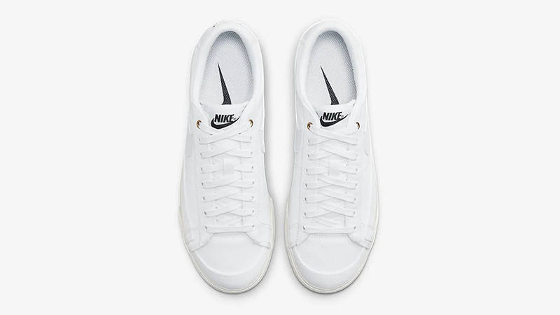 Nike Blazer Platform Low Canvas White DV7475-100 Top