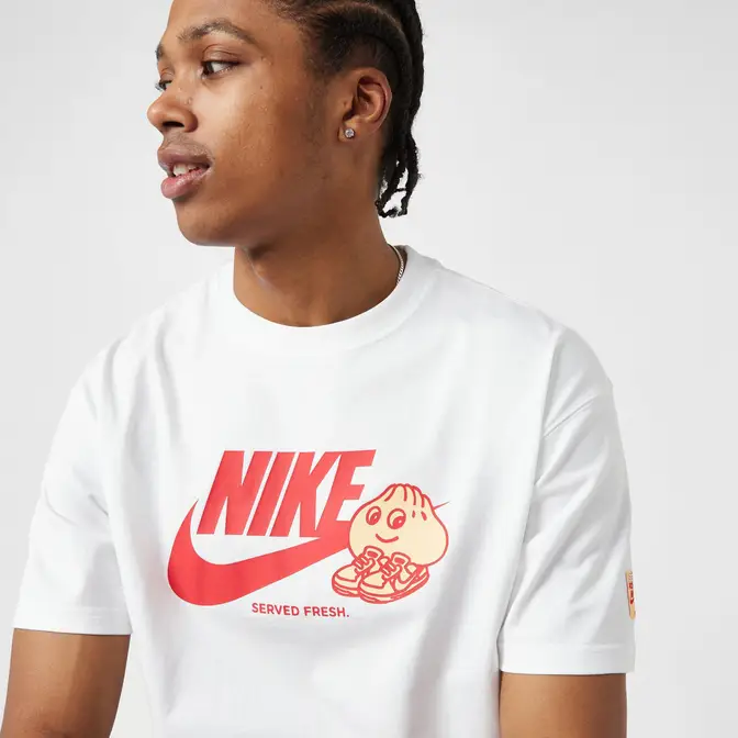 Nike Dumpling Logo T-Shirt | Where To Buy | FB9803-100 | The Sole Supplier