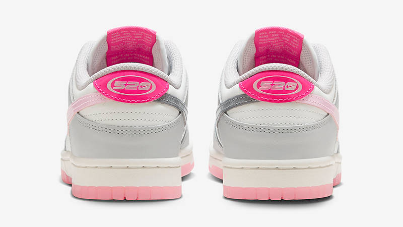 Nike Dunk Low 52 White Pink FN3451-161 Back