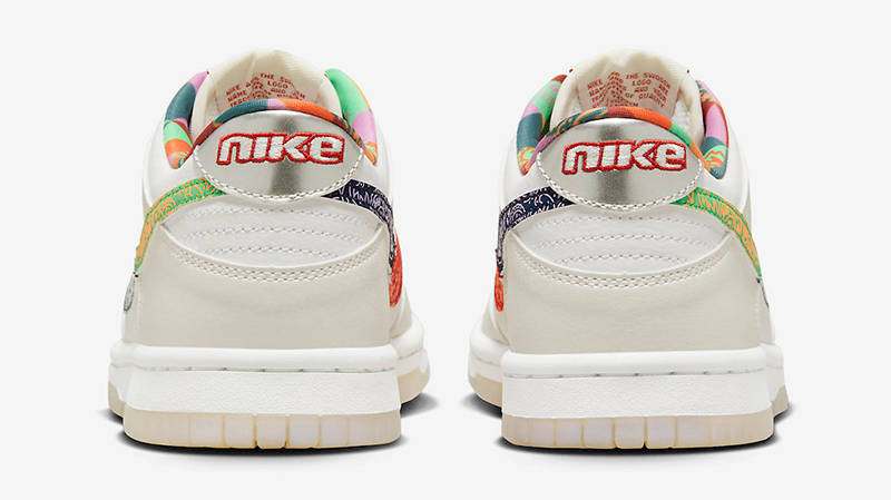 Nike Dunk Low GS Paisley Multi FN8913-141 Back