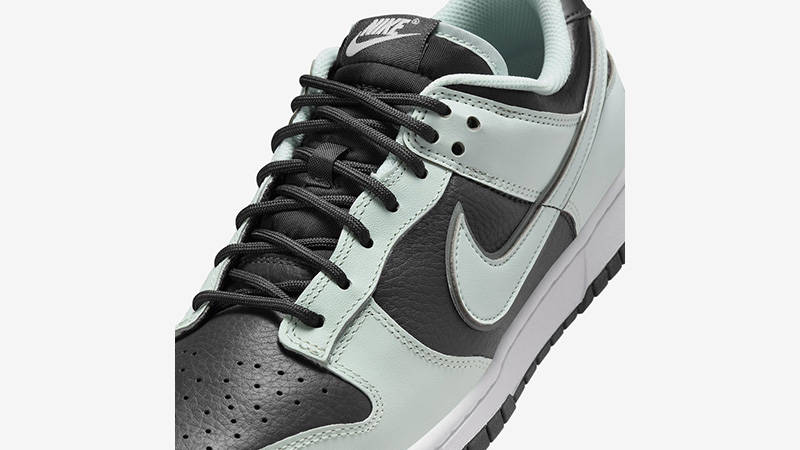 Nike Dunk Low Premium Smoke Grey Barely Green lace box