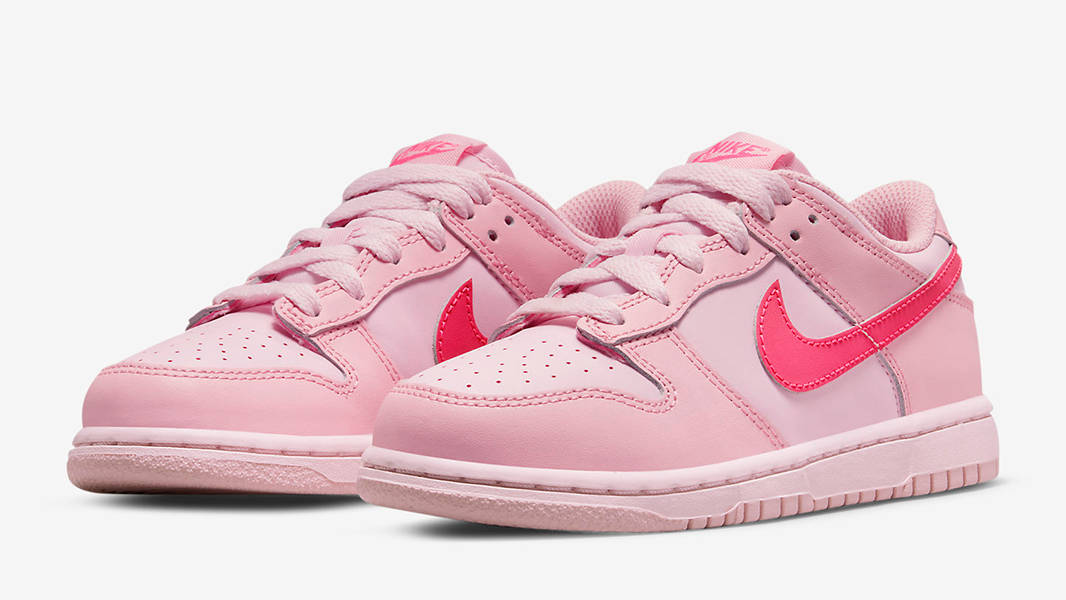 Nike Dunk Low PS Pre-School Triple Pink | Where To Buy | DH9756