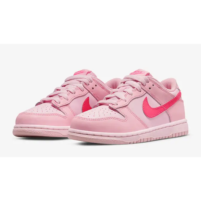 Nike Dunk Low PS Pre-School Triple Pink | Where To Buy | DH9756-600 ...