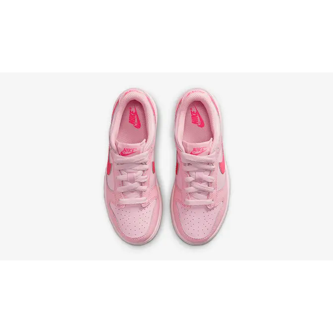 Nike Dunk Low PS Pre-School Triple Pink | Where To Buy | DH9756-600 ...