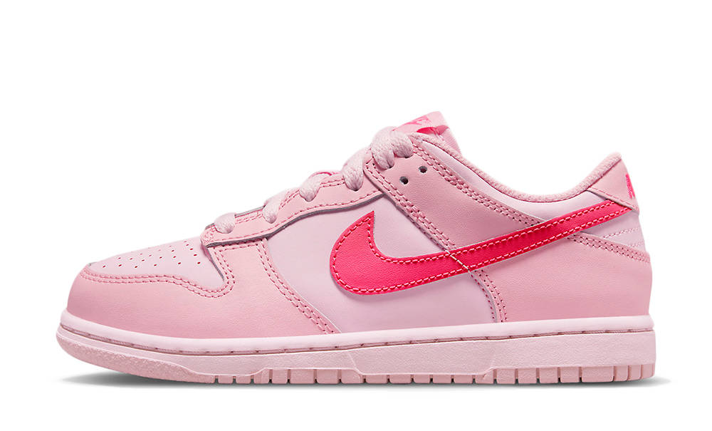 Nike Dunk Low PS Pre-School Triple Pink | Where To Buy | DH9756