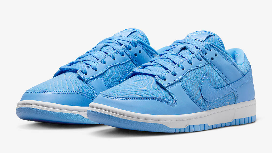 university blue nike dunks low