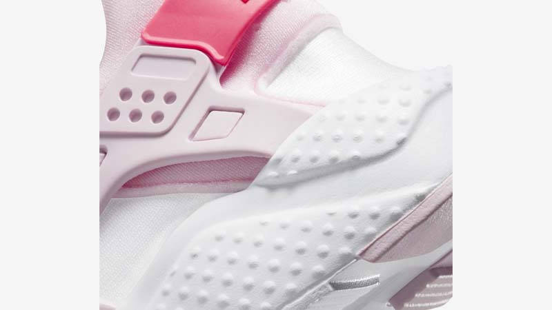 Pink white huaraches on sale