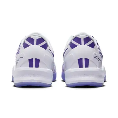 nike air force hyperfuse white and gold blue black Purple Back