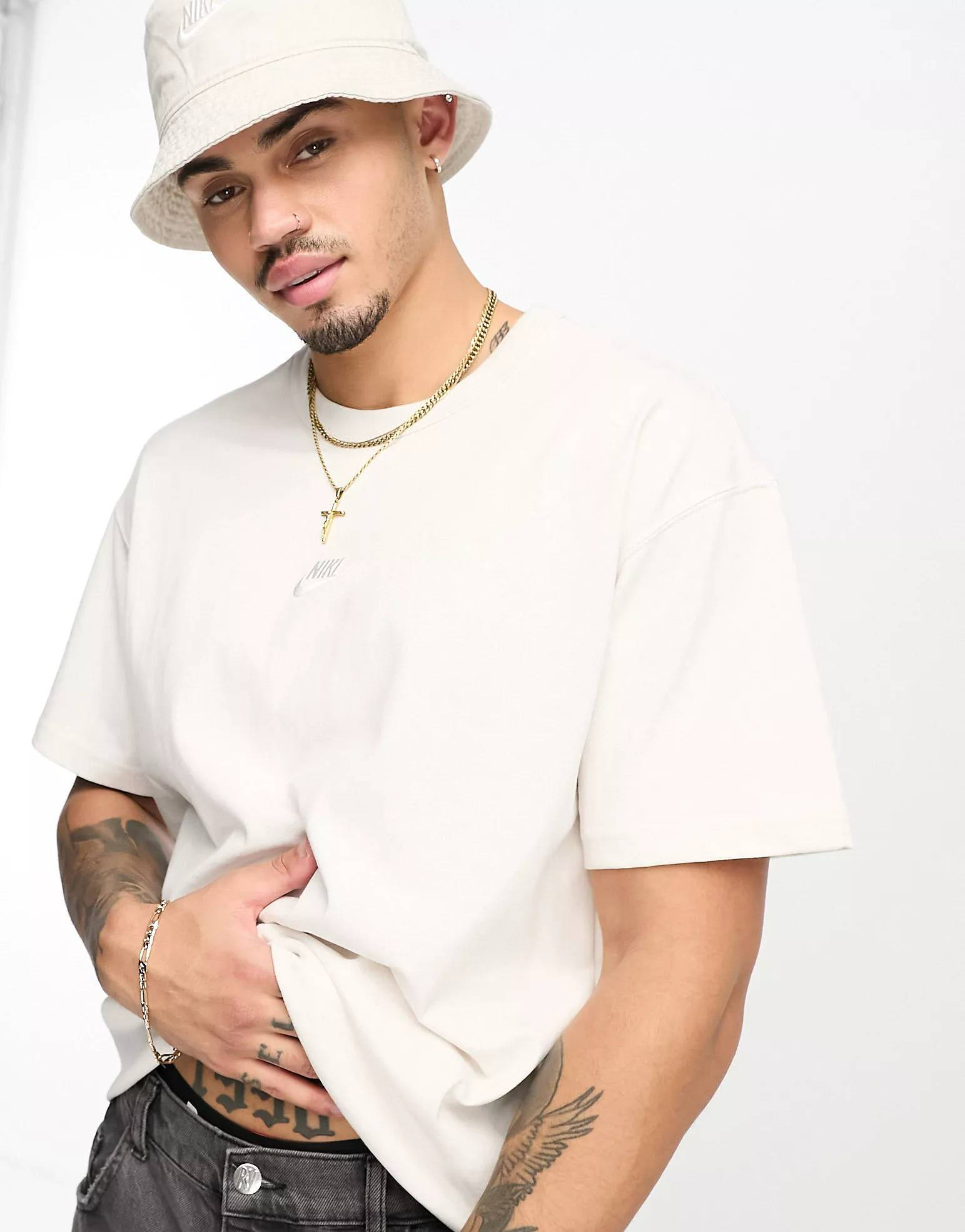 nike premium essential t shirt white