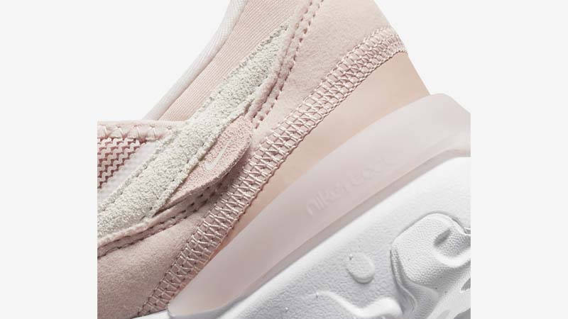 Nike React Revision Pink Oxford Closeup