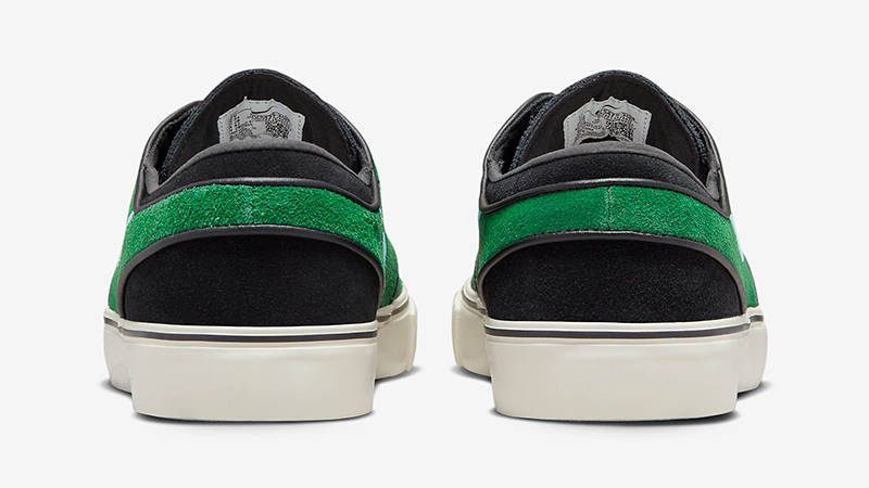 Nike janoski green clearance black