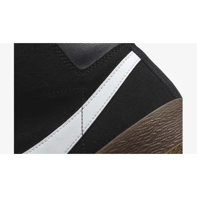 Nike SB Zoom Blazer Mid Black White Gum | Where To Buy | 864349-010 ...